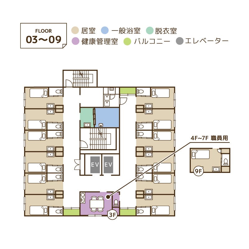 HIBISU生野 間取図