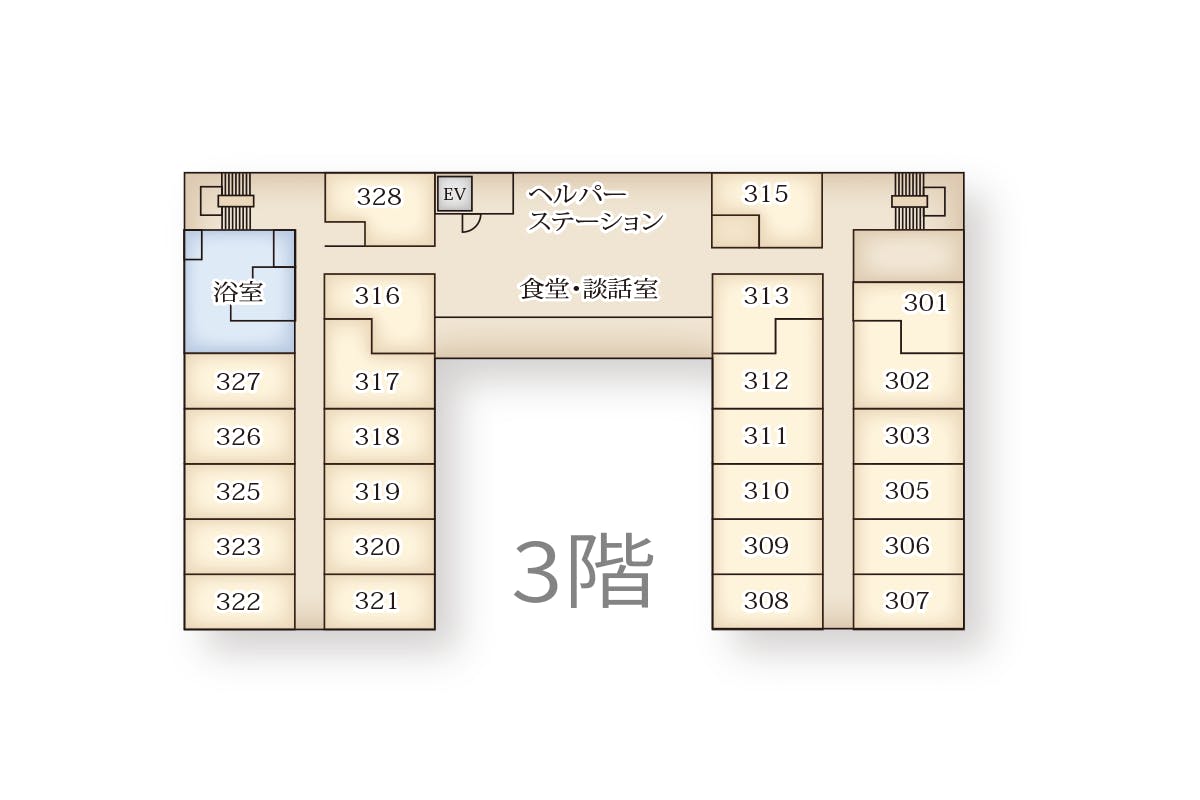 ソラスト大宮 間取図