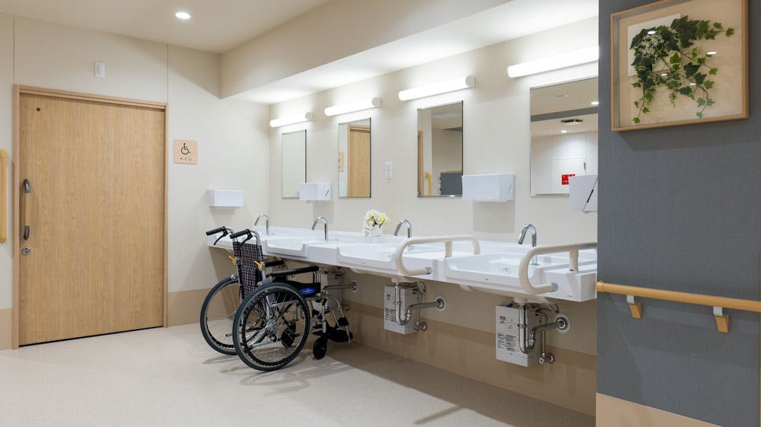 リアンレーヴ市ヶ尾弐番館 食堂兼機能訓練室