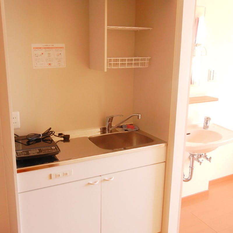 サービス付き高齢者向け住宅みらい 居室キッチン