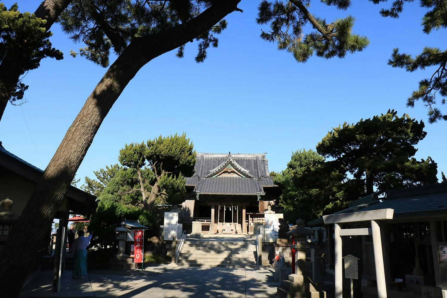 交欒 葉山一色 森戸大明神
