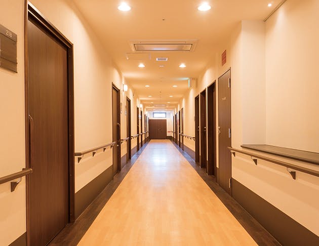リアンレーヴ戸田公園 廊下