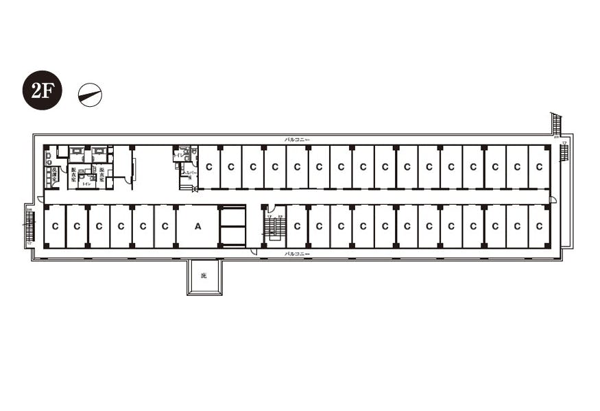 プレザングラン中野鷺宮 間取図
