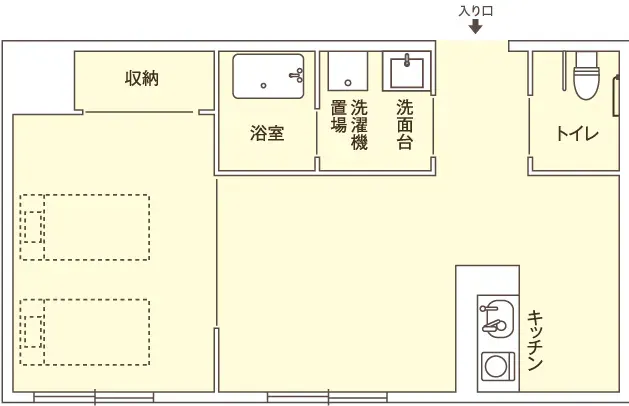 ココファン高槻山手 間取図