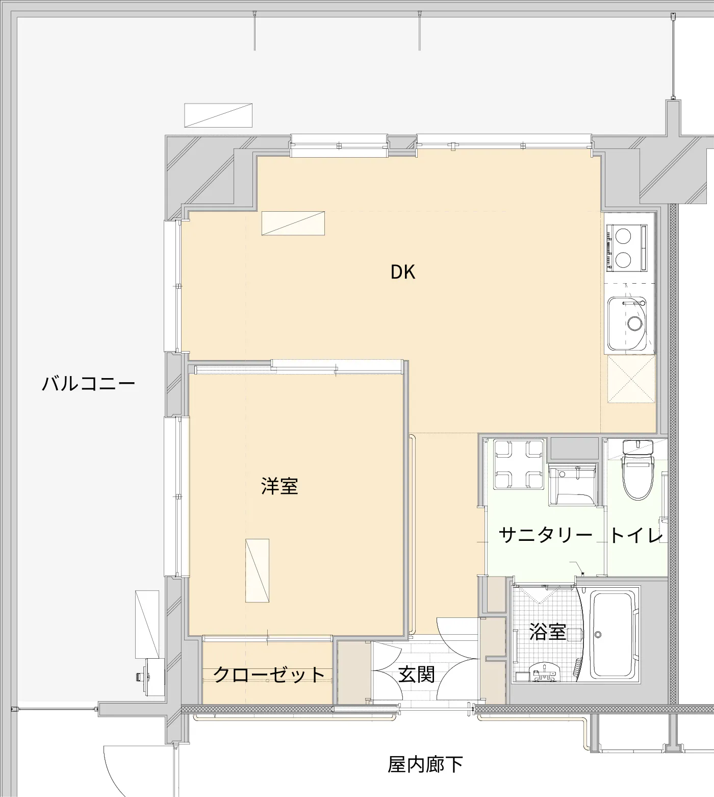 クイーンヒル目白台 間取図
