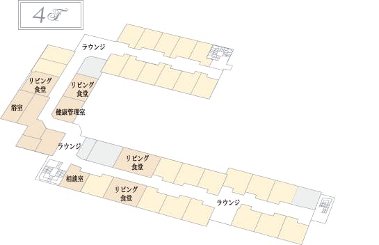 グッドエイジングクラブ古正寺の杜 間取図