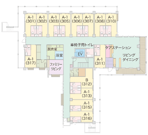 アライブ荻窪 間取図