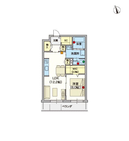 ヘーベルVillage久我山2丁目 間取図