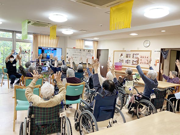 介護付有料老人ホームすこや家・蓮田 体操
