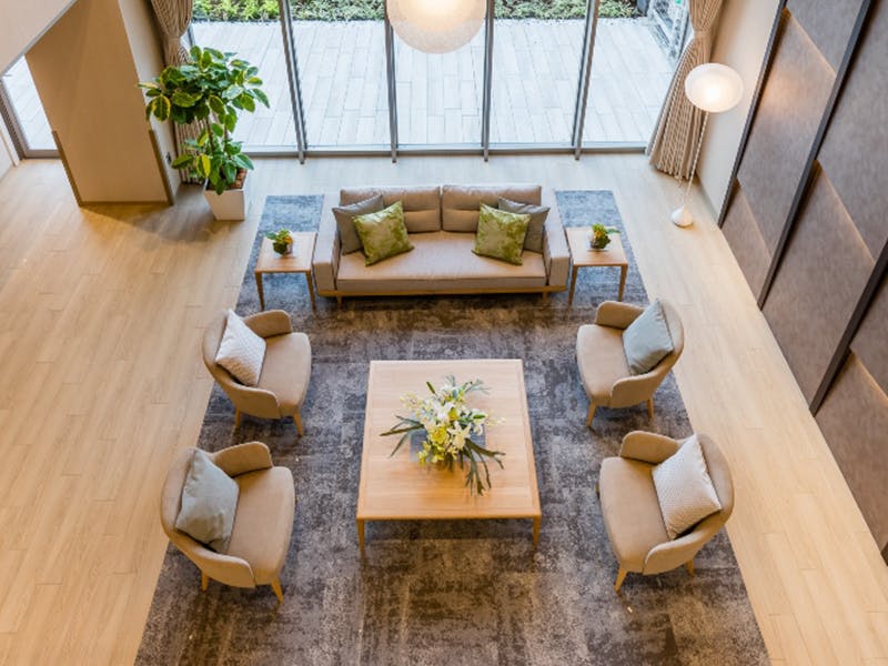 チャームスイート洗足池 カフェコーナー