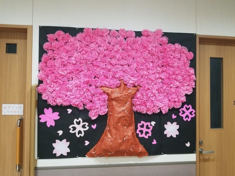 なごやかレジデンス芹が谷 桜満開