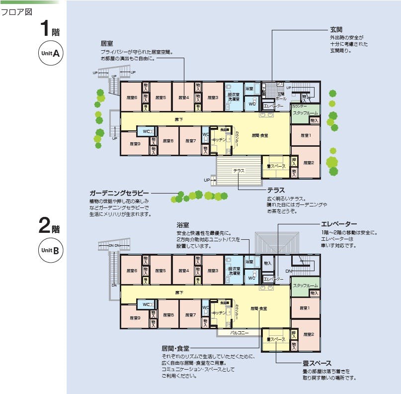 ニチイケアセンター綾瀬寺尾 間取図