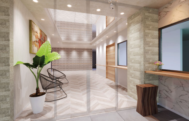 グランド・シエル西尾 エントランス