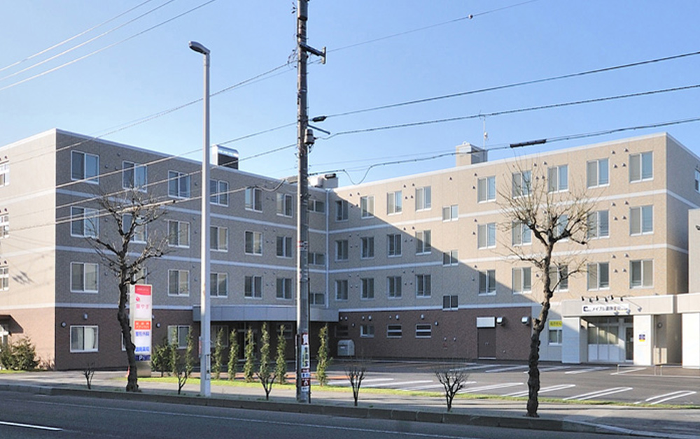 有料老人ホーム らくら新道東 外観