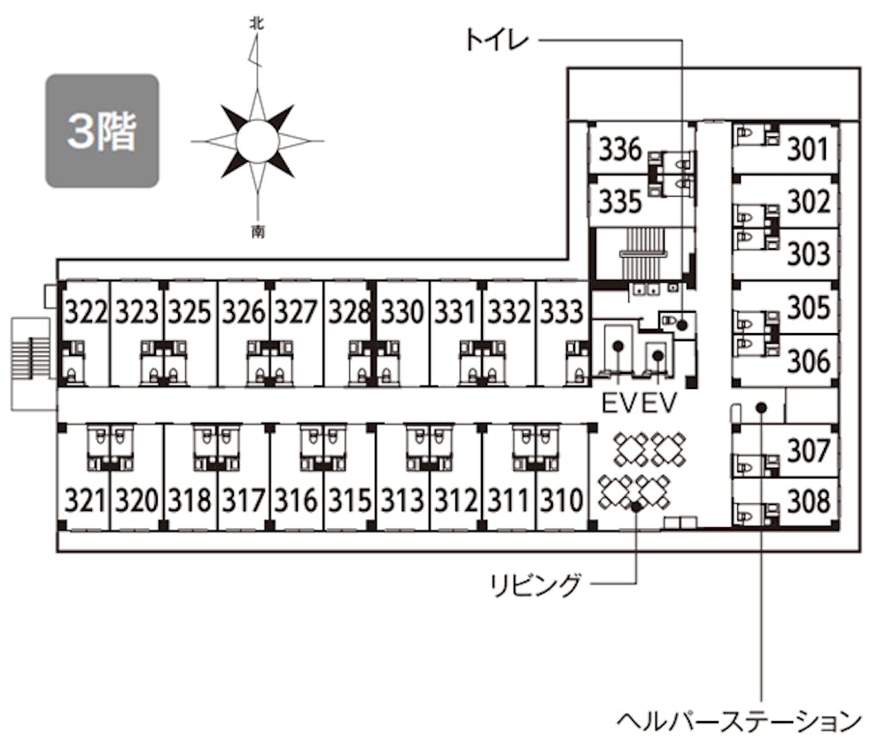 イリーゼ多摩はるひ野 間取図