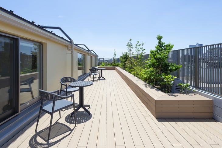 はなことばプラス大井町 ルーフバルコニー