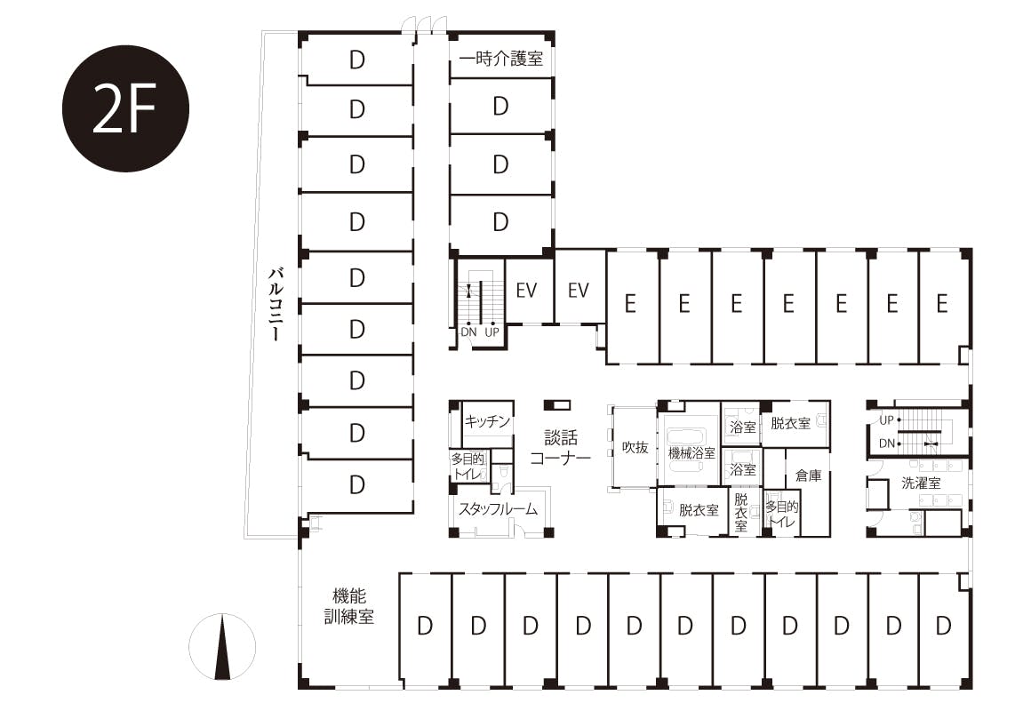 プレザングラン京都円町 間取図