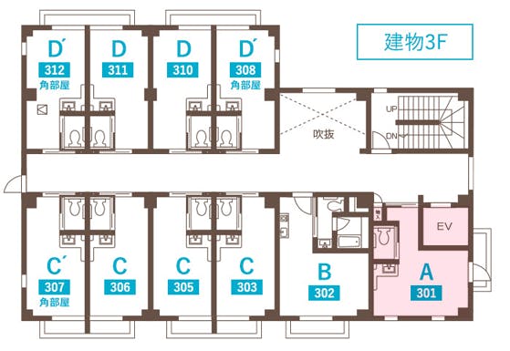 プチモンド四街道 間取図