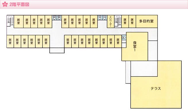 住宅型有料老人ホーム プラチナホームさくら 間取図