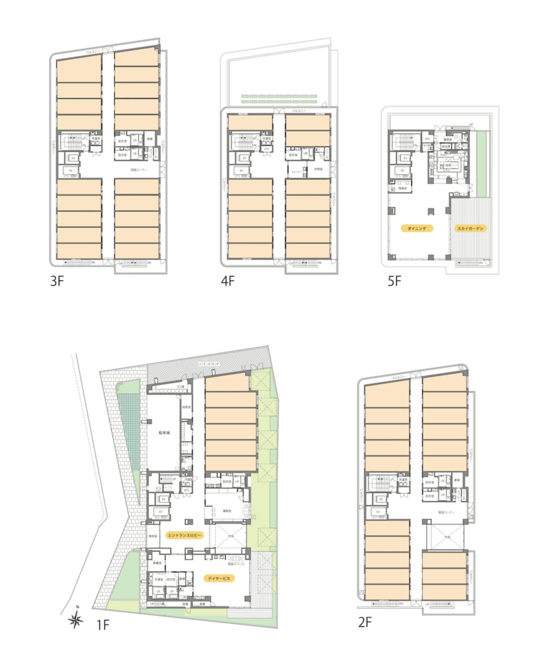 ガーデンテラス千歳烏山 間取図