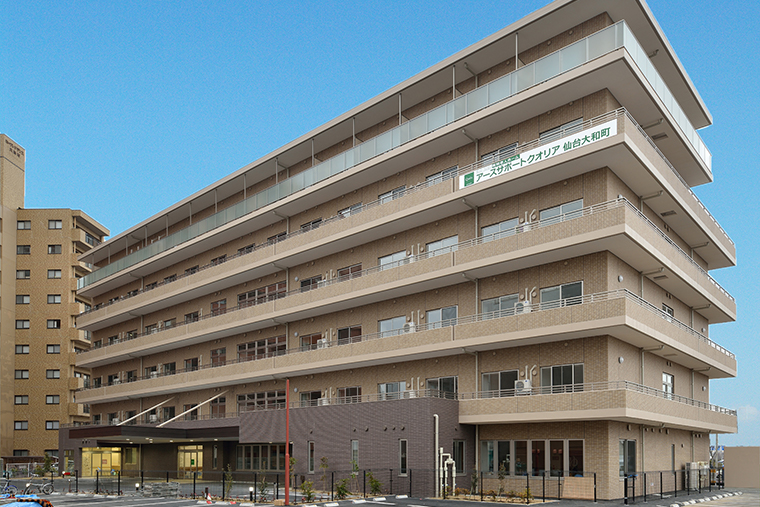 アースサポートクオリアパーソナル仙台大和町 外観