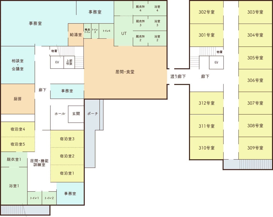 あおい北40条館 間取図
