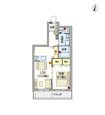 ヘーベルVillage戸田公園 間取図