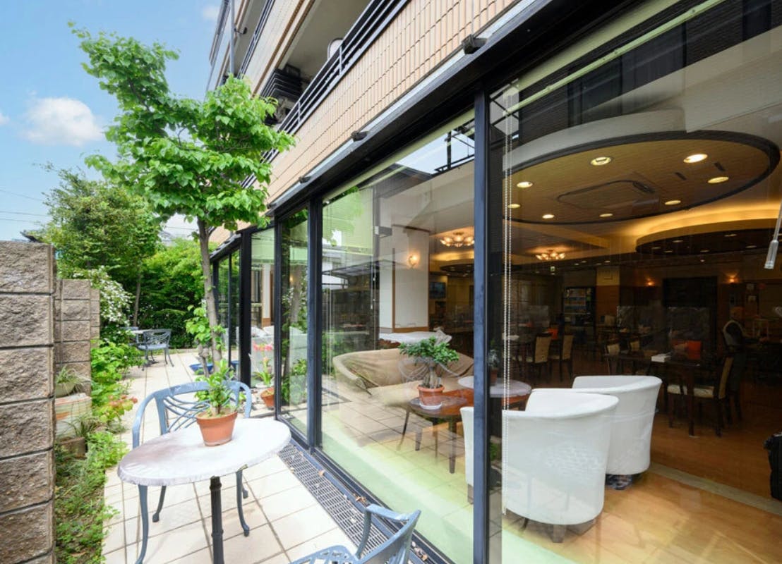 リビングフォレスト 中庭