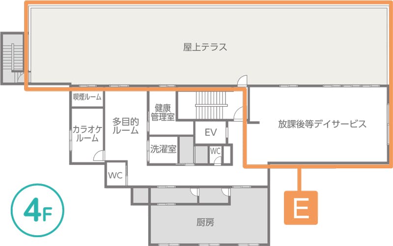 ポジティブリーケア枚方公園 間取図