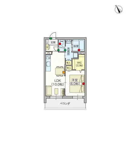 ヘーベルVillage藤沢本町 間取図