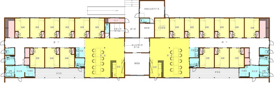 大地 間取図