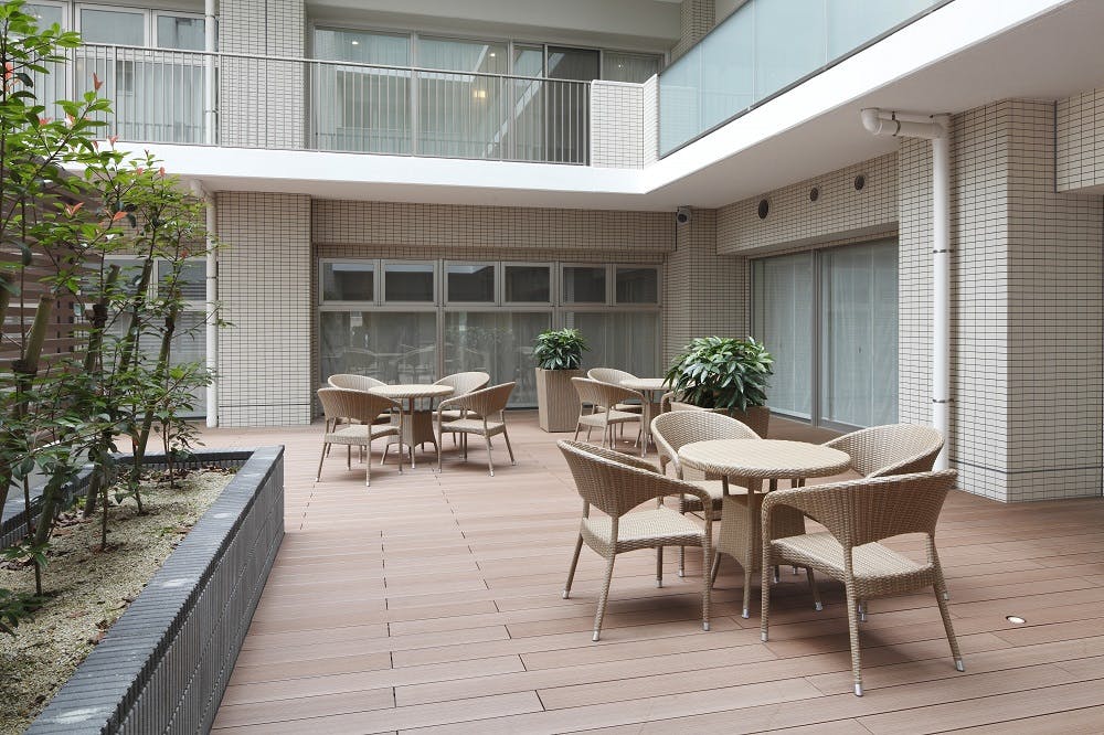 ニチイホーム勝どき テラス