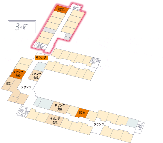 グッドエイジングクラブ古正寺の杜 間取図