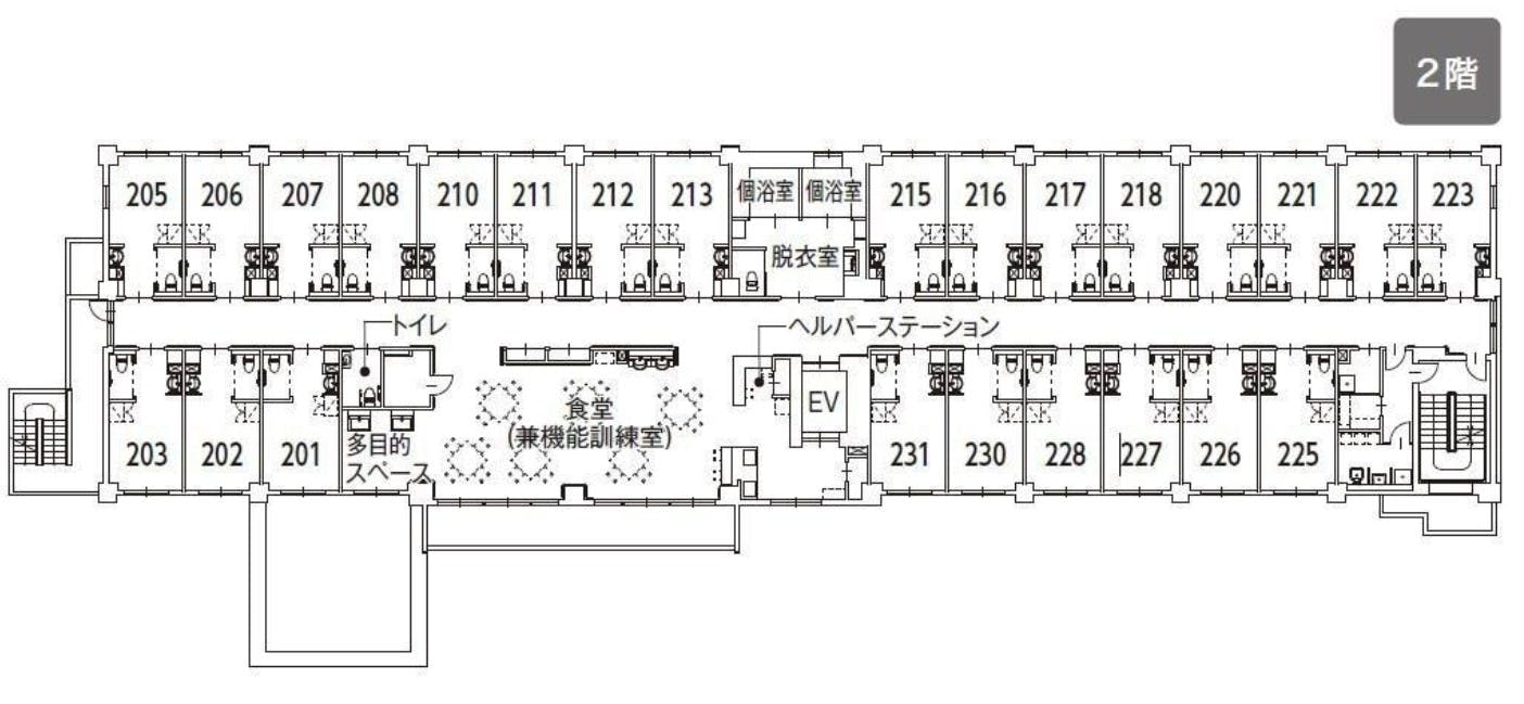 イリーゼ上福岡 間取図