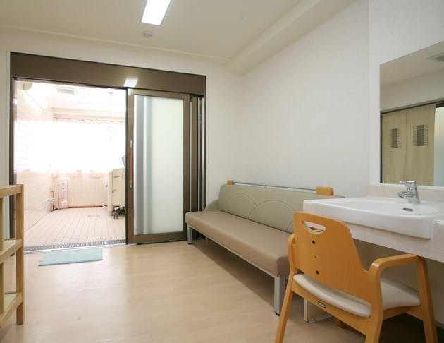 リアンレーヴ大森 脱衣所