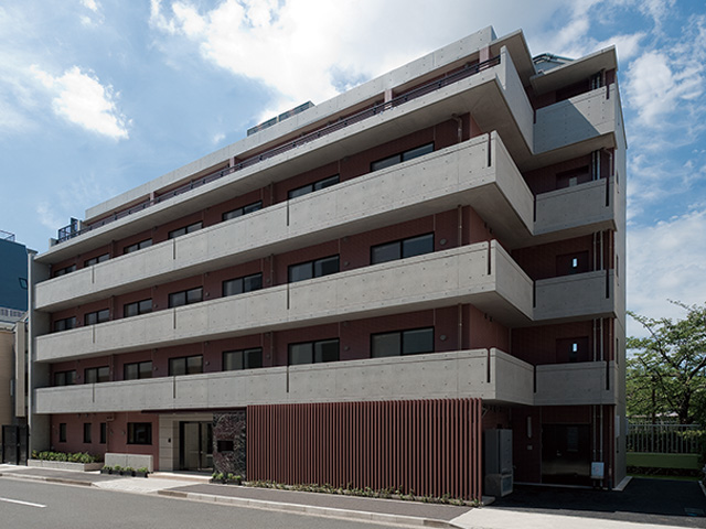 ローズ・ガーデン深川 外観