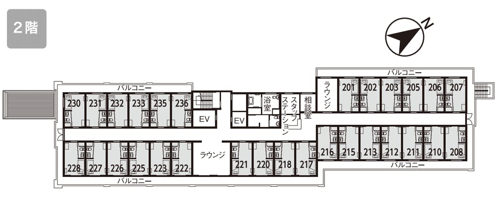 イリーゼかすかべ 間取図