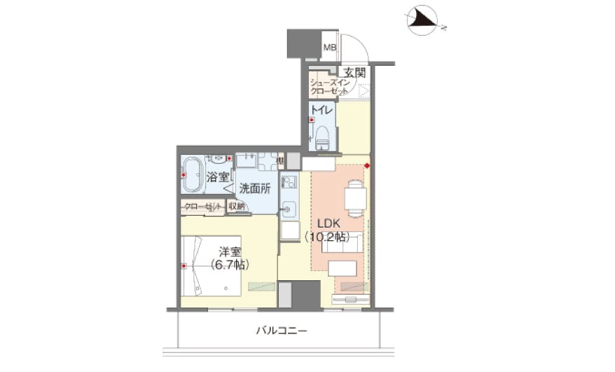 グランドマスト大塚駅前 間取図