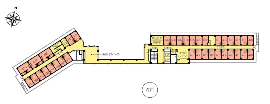 ニチイホーム 矢口 間取図