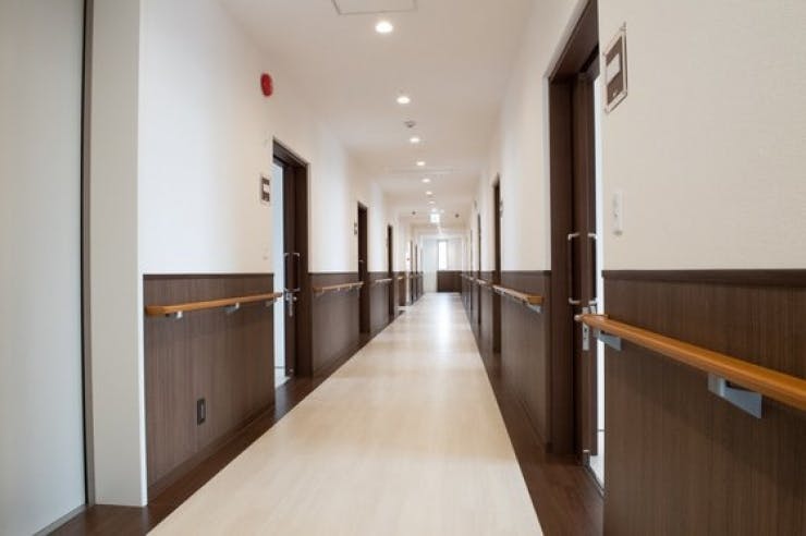 リンクハート七松 廊下