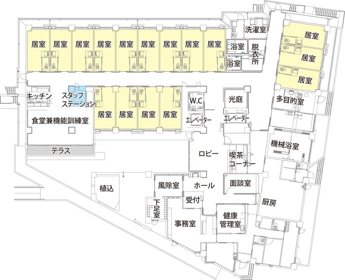 チャーム長岡京 間取図