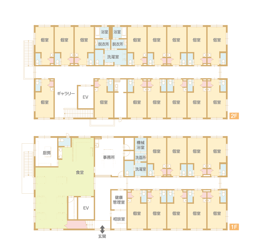 四季彩大垣 間取図