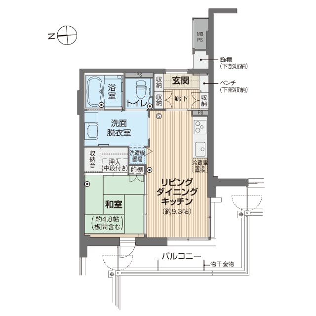 ベルパージュ西宮北口 間取図