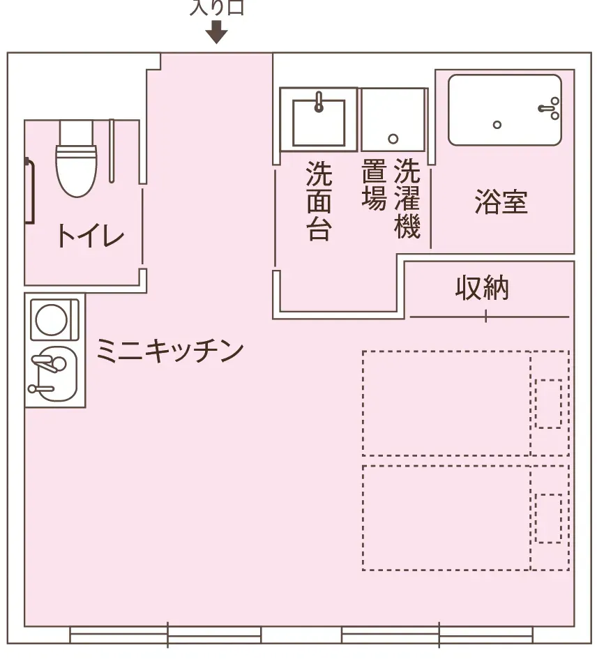 ココファンJR野幌駅前 間取図