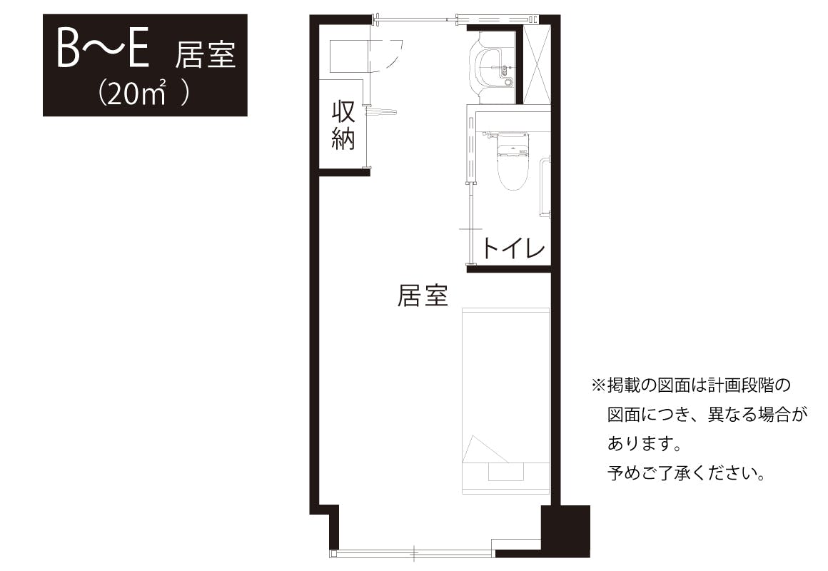 プレザングラン京都円町 間取図