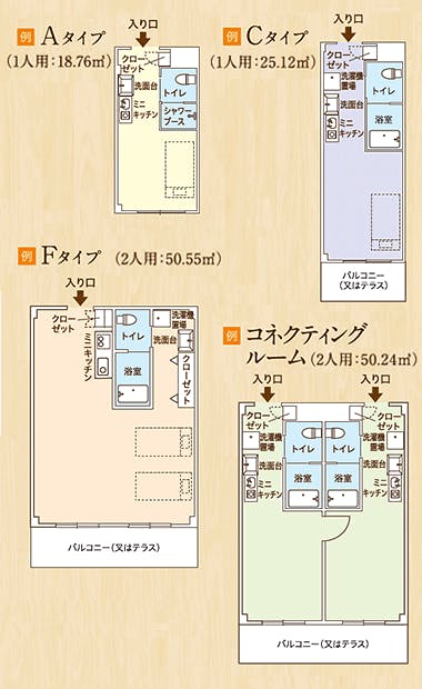 ココファンまちだ鶴川 間取図