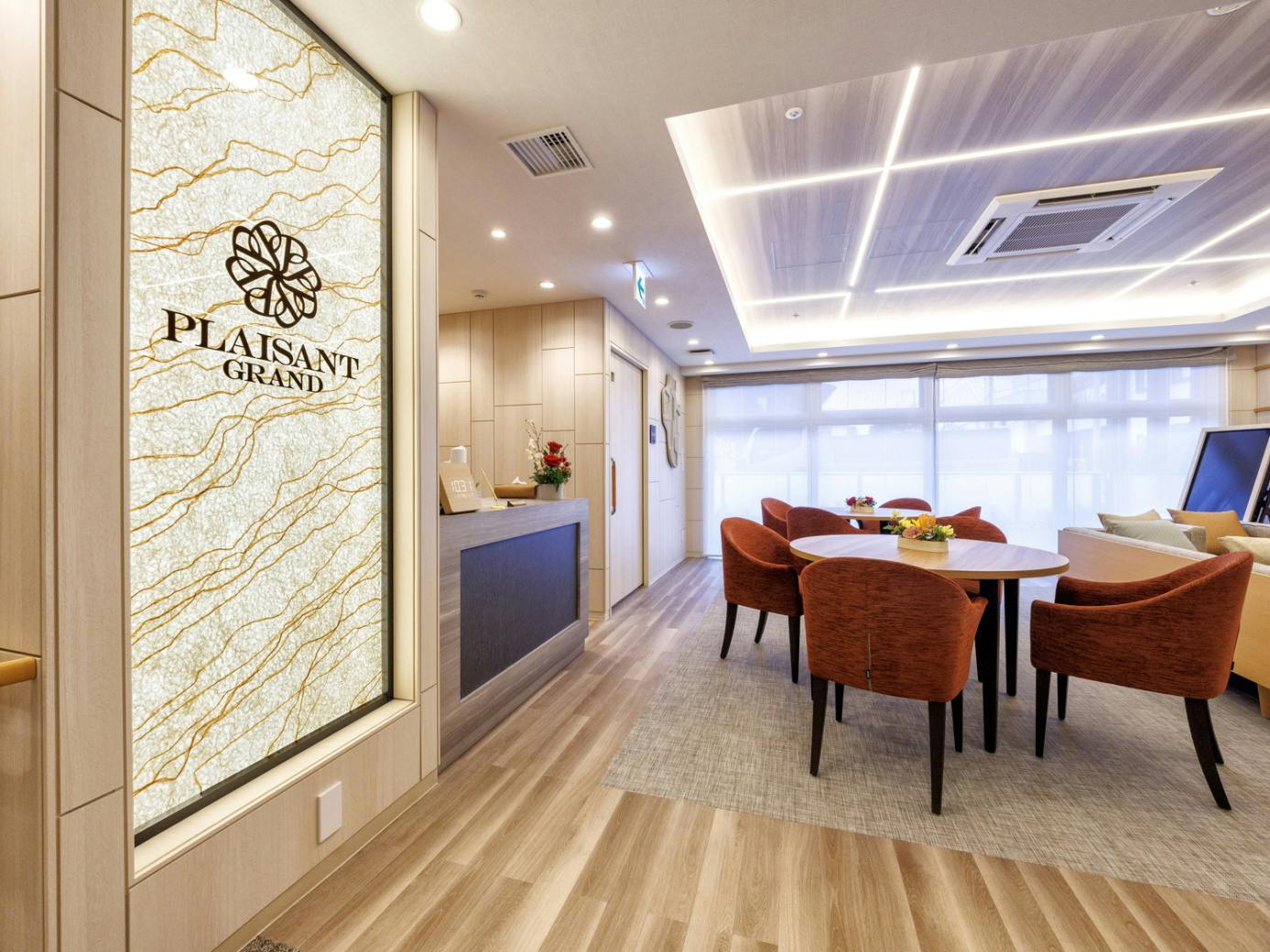 プレザングラン洗足 受付