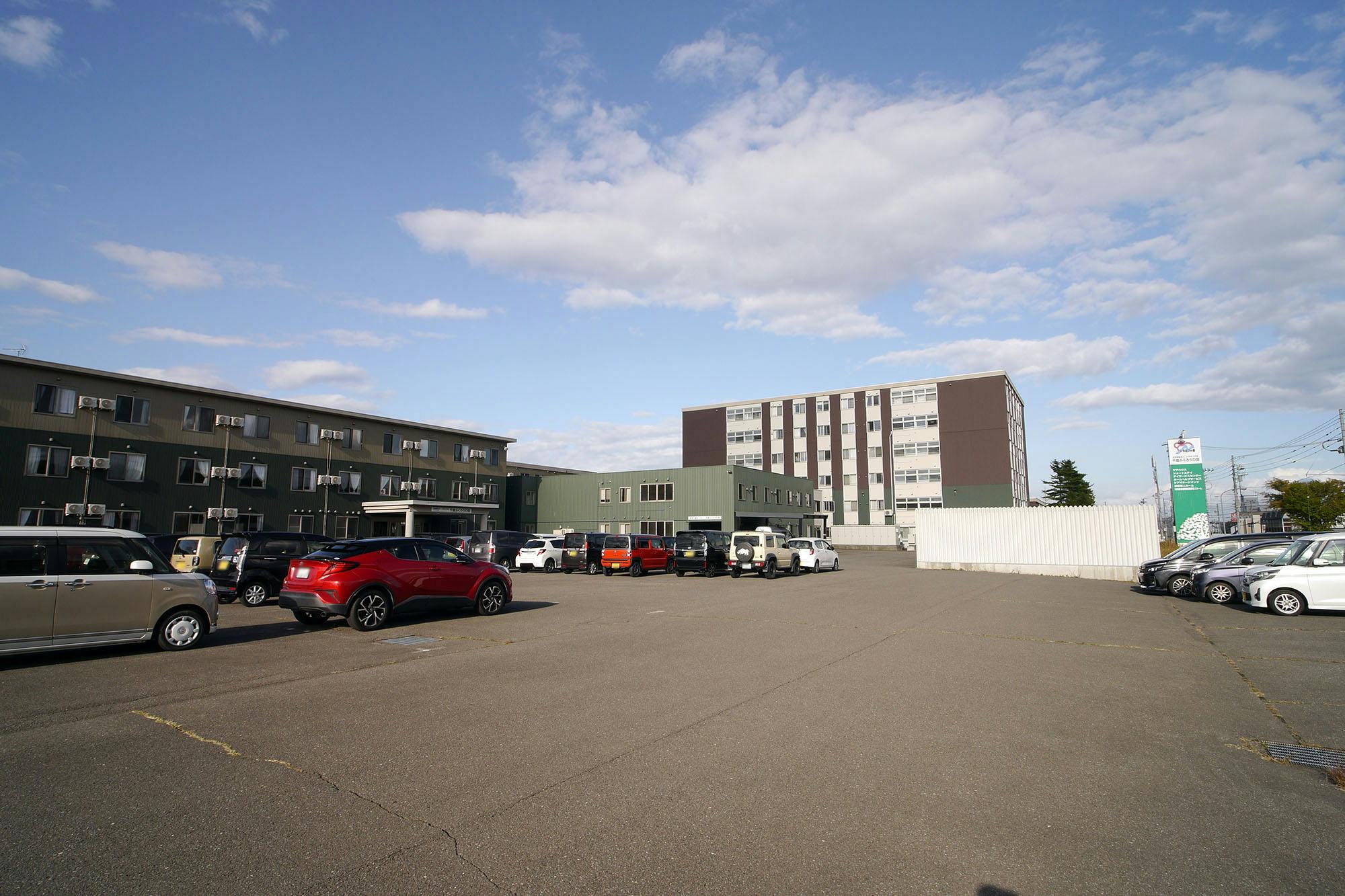 地域密着型特別養護老人ホーム千歳ふくろうの園Ⅰ 駐車場