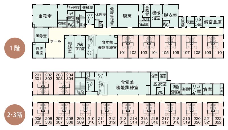 エスケアリビング板橋 間取図