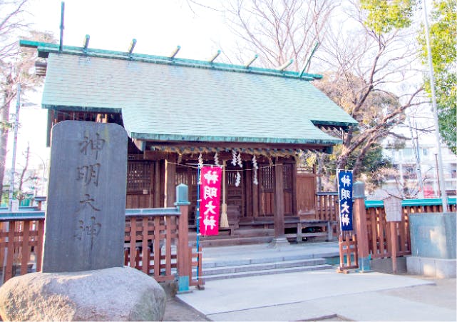 グランドマスト武蔵小杉石水邸 神明大神（中丸子神社）